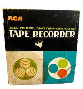 Yzs05j Rca Vintage Reel To Battery Operated Tape Recorder Model Tested And Wo