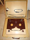 2612-1 Reel Recorder Coronet Vintage Lp Mic Webcor Royal Mono Tape Tube