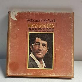 Reprise 6250-c Dean Martin Welcome To My World Stereo 4-track Reel-to-reel Tape