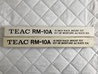 Rm-10a Teac Lot Of Vintage Inch Rack Mount Kit