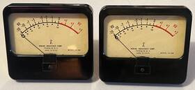 Vu-100 Robins Vu Db Meter For Ampex 350 351 Set Of 2 Untested As Is