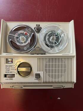 Ur-6200-c Royalcorder Transistor Reel To Tape Recorder Boxed-parts Or Fix