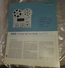 Rt-21d Rca Professional Audio Tape Recorder Original Catalog Specs Brochure
