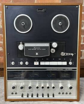 Sansui Qd-500 Vintage Qd-5500 Reel To Tape Player Recorder As Is