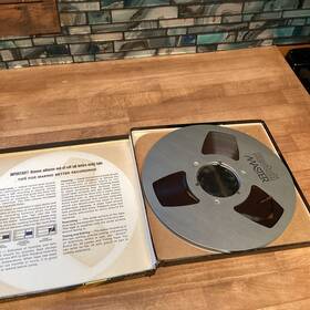 10r-1600 Scotch Vintage Master Metal 10.5 Inch Audio Recording Tape 1/4 Reel 3m Usa