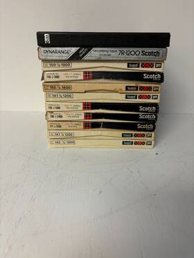 111-141-142-200-reel Scotch 150-142-141-200- 11- 150 -111-141-142-200-reel To Reel - 1/4 Inch 7