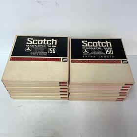 Scotch 150 203 Reel To Tapes Pre Owned And 1/4 1800 For 14 Total
