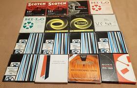 17400 Scotch Magnetic Recordable Tape Lot Feet 14 7 Inch Reels
