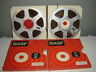 10-1-2 Sk1673 Basf Vintage Reel To Audio Tape Metal Reels