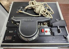 Cv-2200a Sony Vintage Reel To Videocorder-part/repair - Untested