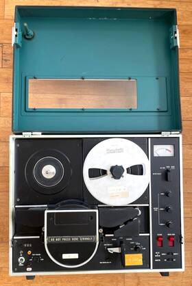 Sony Ev-200r 1966 B/w One Inch Videocorder-rare Almost Extinct