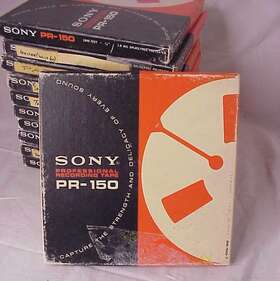 Pr-150-7 Sony Lot Of 11 Professional Untested 7 Inch Reel To Tape 1800ft 1/4
