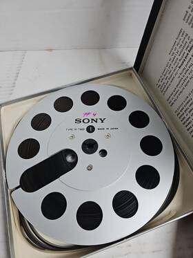 Sony R-7rb Vintage Take Up Metal Reel