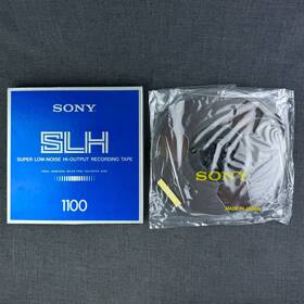 Slh-1100 Sony Plastic Reel Tape Vintage 10.5 Inch - 3600 Ft With Original Box Japan