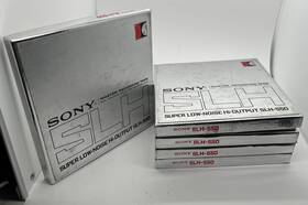 Slh-550 Sony Lot Of 5 Reel Tape 7 Inch Plastic Pre-recorded