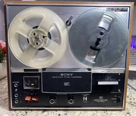 Tc-208 Sony Vintage Tapecorder Reel To Tape Deck Recorder - See Description