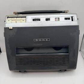 Sony Tc-802 Portable Recorder 2-speed Reel To Vintage Japan Tested-read
