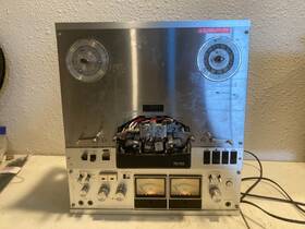 Sony Tc7660 Tc 755 - 4 Track Reel To Tape Deck Recorder Player For Parts Or Repair