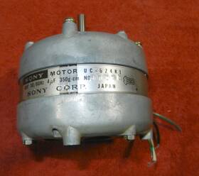 Sony Uc-624 K1 Reel Take Up Or Supply Side Motor