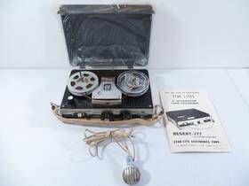 Regent-777 Star-lite Vintage 4 Transistor Reel To Tape Recorder Works Read