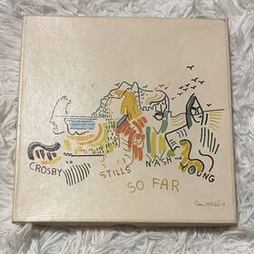 Stereotape 18100-a Crosby Stills Nash And Young So Far Tape Atl 4-track Stereo