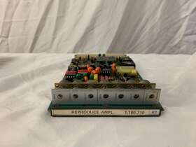 1.180.710.82 Studer 1.810.710.83 A800 Reel To Reproduce Card For - Working