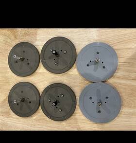 A810-a807-a700 Studer Revox 3 Pairs Reel Tables For A810 A807 A700 A77 B77 All Original