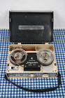 T-2012 Jaguar Portable Reel To Tape Recorder Vintage Transistor As Is