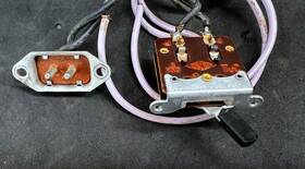 33.9-6c Tandberg 64 Power Switch P/n With Harness And Ac Socket Vintage R2r