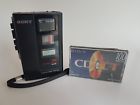 Tcm-38-v Tcm-38v Sony Rare Vintage Portable Cassette Recorder Flat Mic