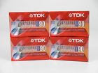 Tdk 4 Tapes Superior D 90 For Everyday Recording Normal Bias Tape Play It Loud 020356201005