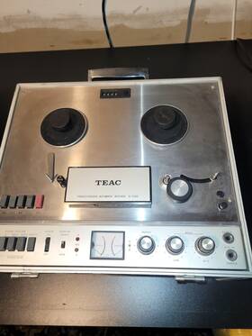 Teac 427281825727 Vintage 4-track Reel To Stereo Tape Deck A-1500- No Power Supply