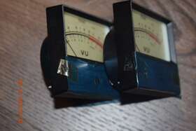 50581431 Teac 2 Vintage New Old Stock Vu Meters Tube Amp Stereo Reel To #2