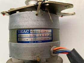 Teac A-3340sx Reel-to-reel Motor Em282-13410 With Board A-2300 Series Untested