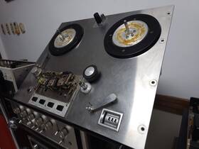 Td-3231 Teac Td-321 Reel With Its Two Original Amplifiers Control Er-350 And Rc-701
