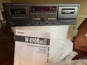 W-890rmk Teac Double Cassette Deck