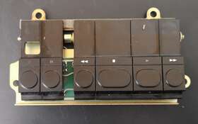 1.080.550.04 Technics 1500/ 1506 Control Pad Buttons Play Record Board Functions. Tested