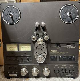 Rs-1506u Technics Open Reel Deck 4-track Power Transport Ff/rw/breaks Tested