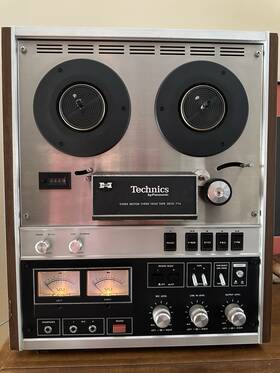 Rs714us Technics Techniques Rs 714 Us R2r Locked In Time For 19 Years Unused