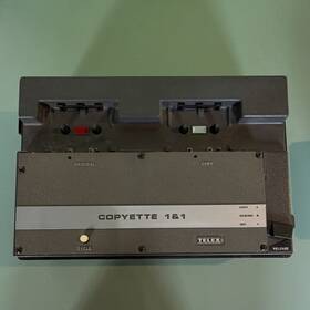 Telex 07211-001 Copyette 1&1 Tape Recorder Model 07211 001 Catalog 920100 120vac 60hz 80w