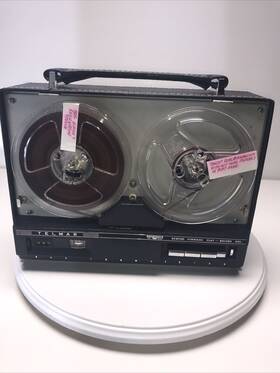 602278 Telmar Rare Vintage Real To Reel Tape Player And Recorder Nixon S Resignation