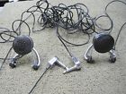 Tm-2 Tandberg Vintage Microphones Pair Works Inch Plugs Circa