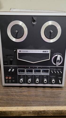 Toshiba Pt-866 4 Channel Stereo Reel To Tape Deck