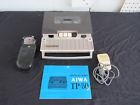 Tp-50r Tp50r Aiwa Vtg Reel To Tape Player Recorder Microphone Manual Tested