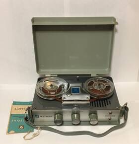 4dc7463 Truetone Solid State Transistor Portable Tape Recorder Reel To Japan