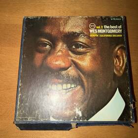 Verve 8757 The Best Of Wes Montgomery Vol 2 Reel Tape 7 1/2 Ips Vvc Rare Sealed