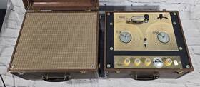 Rp61 Viking Pr61 Tube Full Fidelity 75 2 Speed Reel To Preamp And Powered Speaker