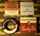 W-175 Webster Chicago Nos Oem