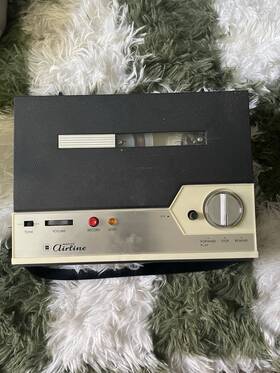 62-3527 Wards Vintage Airline Solid State Tape Recorder Reel To Model Works