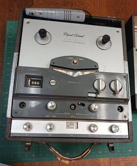 9668 Webcor Vintage Regent High Fidelity Reel-to-reel Player And Recorder And3090